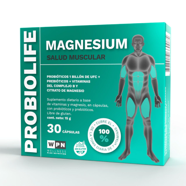 PROBIOLIFE MAGNESIUM -salud muscular-