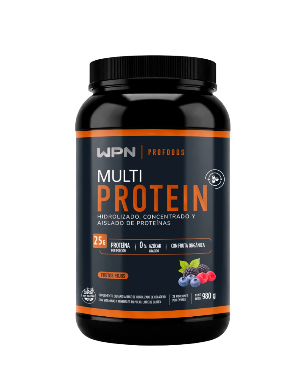MULTI PROTEIN hidrolizado concentrado y aislado sin azucar